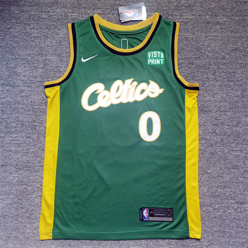 Men Boston Celtics 0 Tatum Green Nike 2025 NBA Jersey style 2
